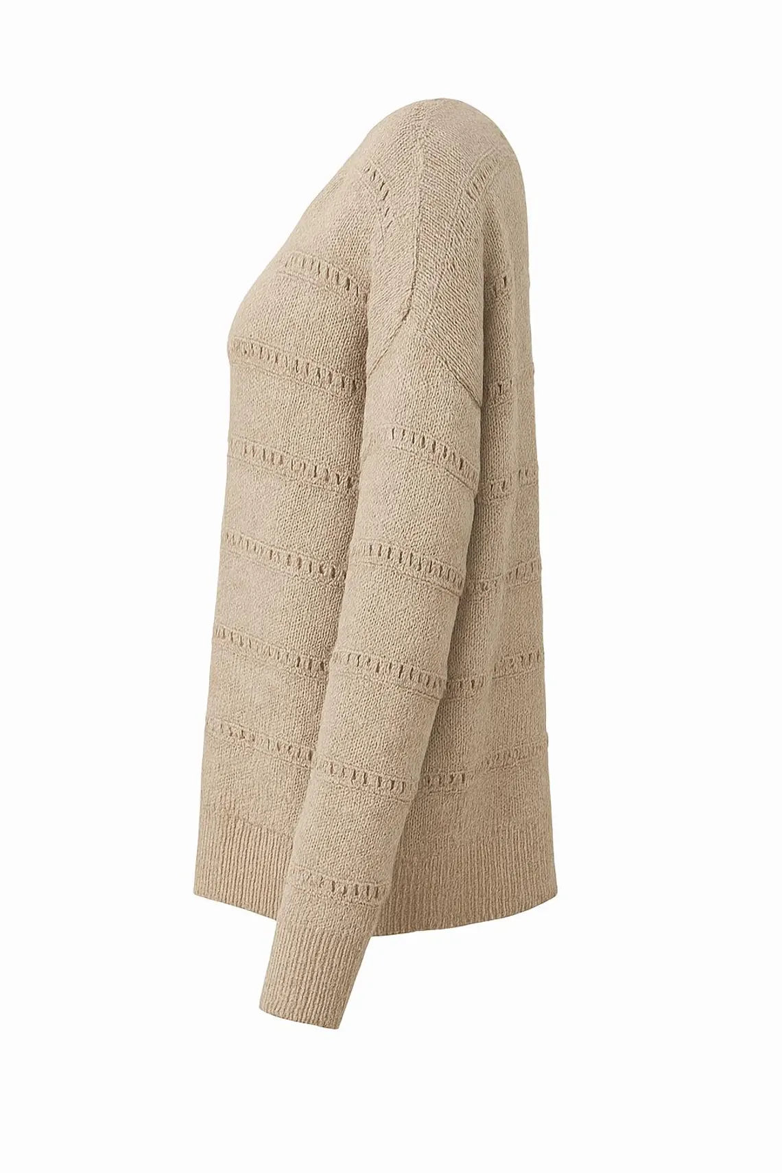 Soft Crochet Top Oversized Knit Sweater Secondary image