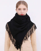 Handmade Prayer Shawl for Meditation & Healing Soft Knitted Comfort Wrap, Religious Gift