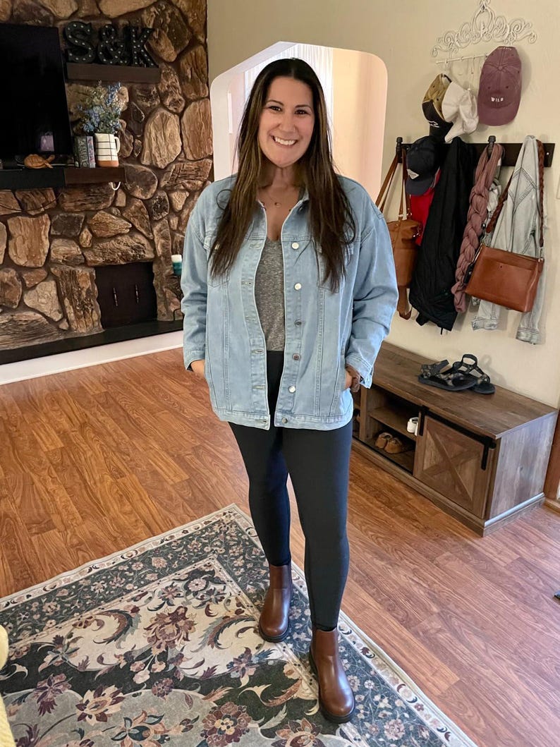 Couple Jean Jacket Oversized Denim