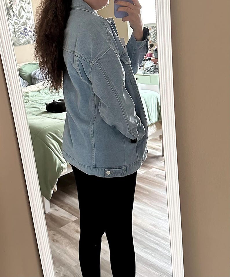 Couple Jean Jacket Oversized Denim