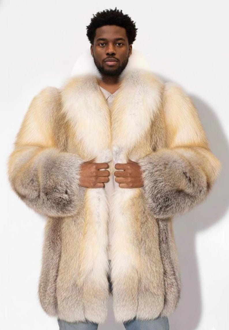 Men's Luxury Faux Fur Coat | Plush Winter Jacket