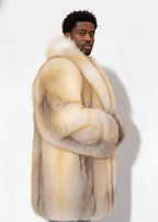 Men's Luxury Faux Fur Coat | Plush Winter Jacket