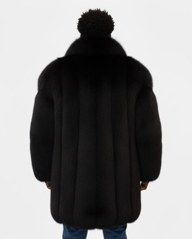 Men's Luxury Faux Fur Coat | Plush Winter Jacket