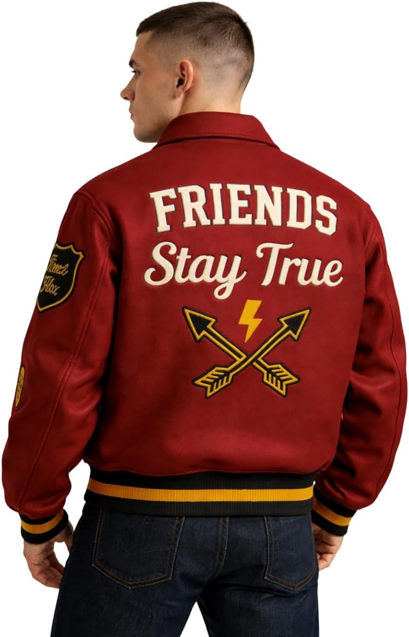 Leather Bomber Jacket | Unisex Dragon Varsity Jacket for Men & Women – Streetwear Jacket with Embroidery Premimum Look