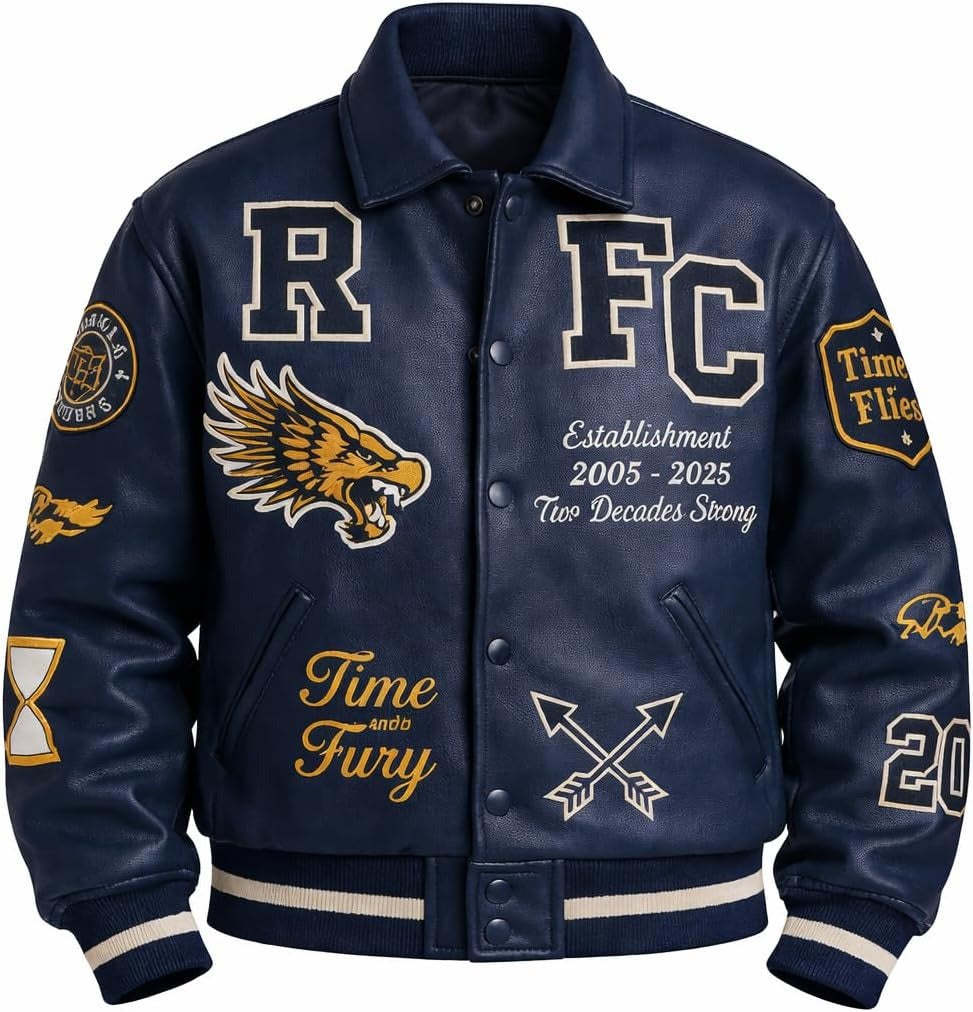 Leather Bomber Jacket | Unisex Dragon Varsity Jacket for Men & Women – Streetwear Jacket with Embroidery Premimum Look