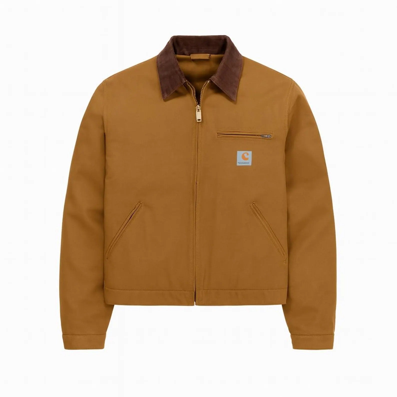 Carhartt Canvas Work Jacket: Vintage Duck Coat, Heavy Duty Main image