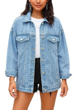 Couple Jean Jacket Oversized Denim